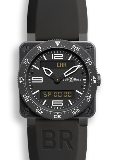 Réplique Bell & Ross BR03 Type Aviation Quartz 42mm Montre Homme